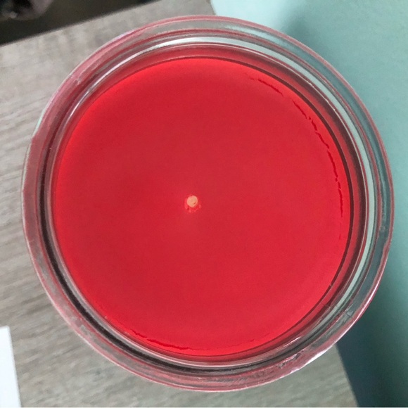 Raspberry peach froze candle - Picture 2 of 3